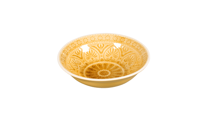 INDO Yellow bowl H 4.3 cm - Ø 14.3 cm - best price from Maltashopper.com CS673974
