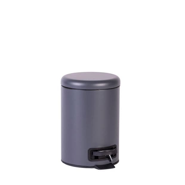 Casa BASIC GREY PEDAL BIN 3L