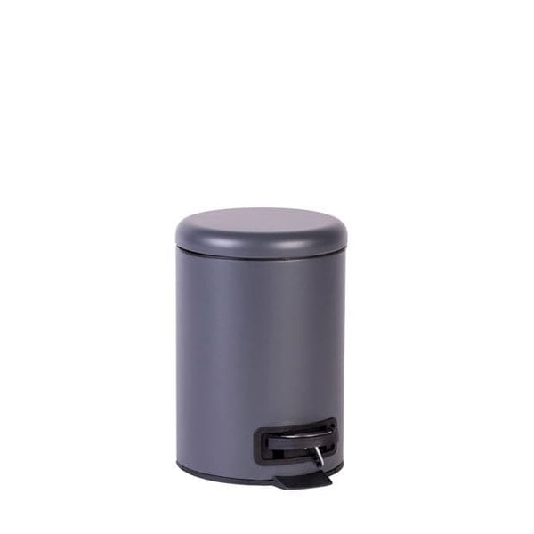 BASIC GREY PEDAL BIN 3L