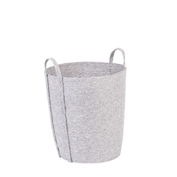 SYMPLICITY Light gray basket H 44 cm - Ø 40 cm - best price from Maltashopper.com CS632394