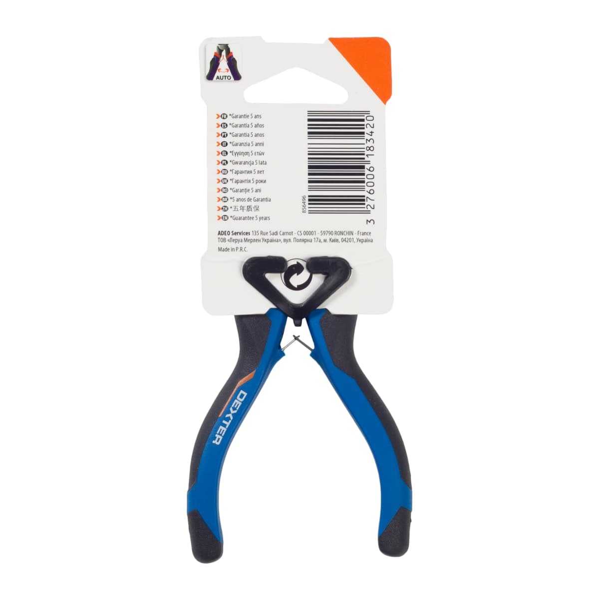 DEXTER MINI FACE CUTTER 110MM CHROME VANADIUM - best price from Maltashopper.com BR400001895