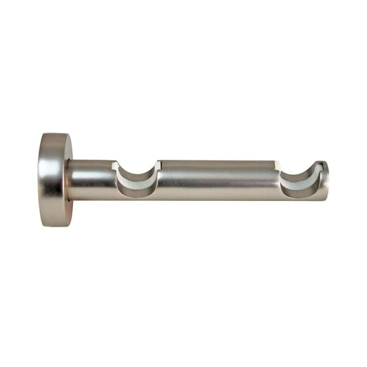 Bricocenter DOUBLE OPEN SUPPORTS KALI METAL NICKEL 50-135MM D20