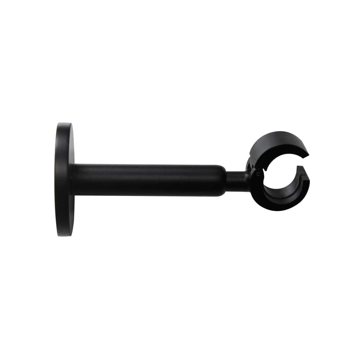 BLACK METAL CLOSED FACTO SUPPORTS 115-160 MM D20 - best price from Maltashopper.com BR480009309