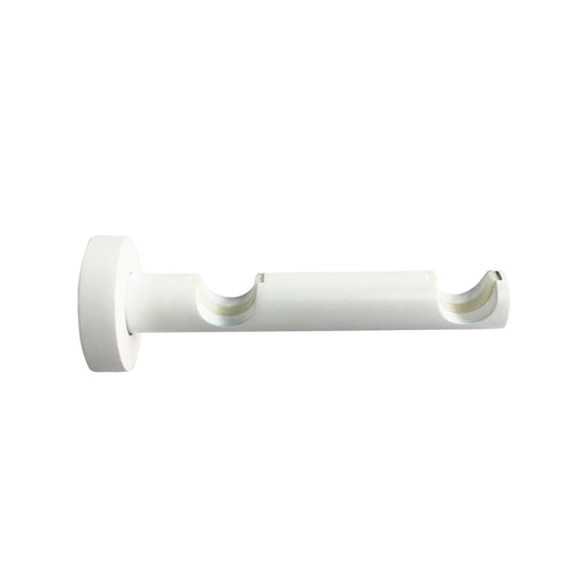 OPEN DOUBLE SUPPORTS ORGANIC METAL MATT WHITE 50/135MM D20 - best price from Maltashopper.com BR480009359