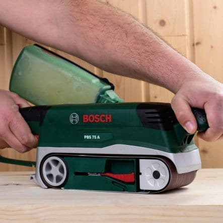 BOSCH PBS75A BELT SANDER 710WD BELT DIMENSIONS 75X533MM Best Price at Maltashopper