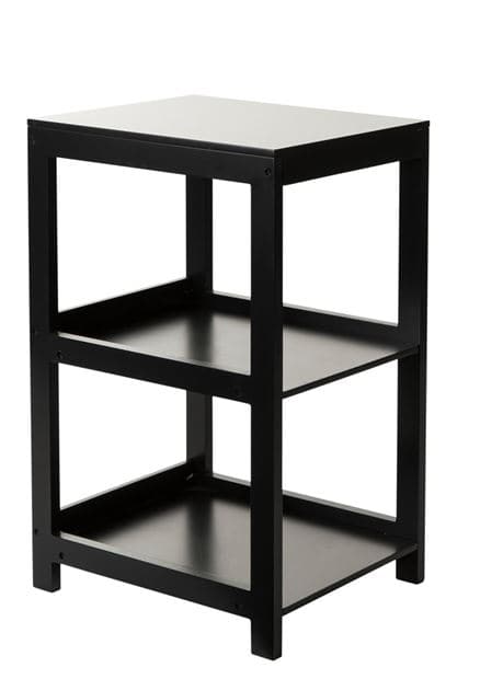 Casa BASIC Black shelf H 52 x W 28.5 x D 34 cm