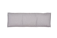 PAULETTA LUXE Light gray bench cushion W 40 x L 120 x D 12 cm - best price from Maltashopper.com CS673001