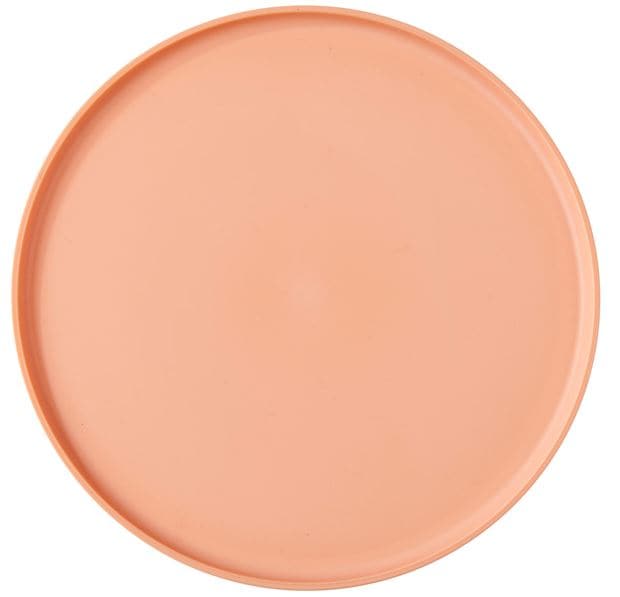SAMBA Orange plateØ 25 cm - best price from Maltashopper.com CS669417