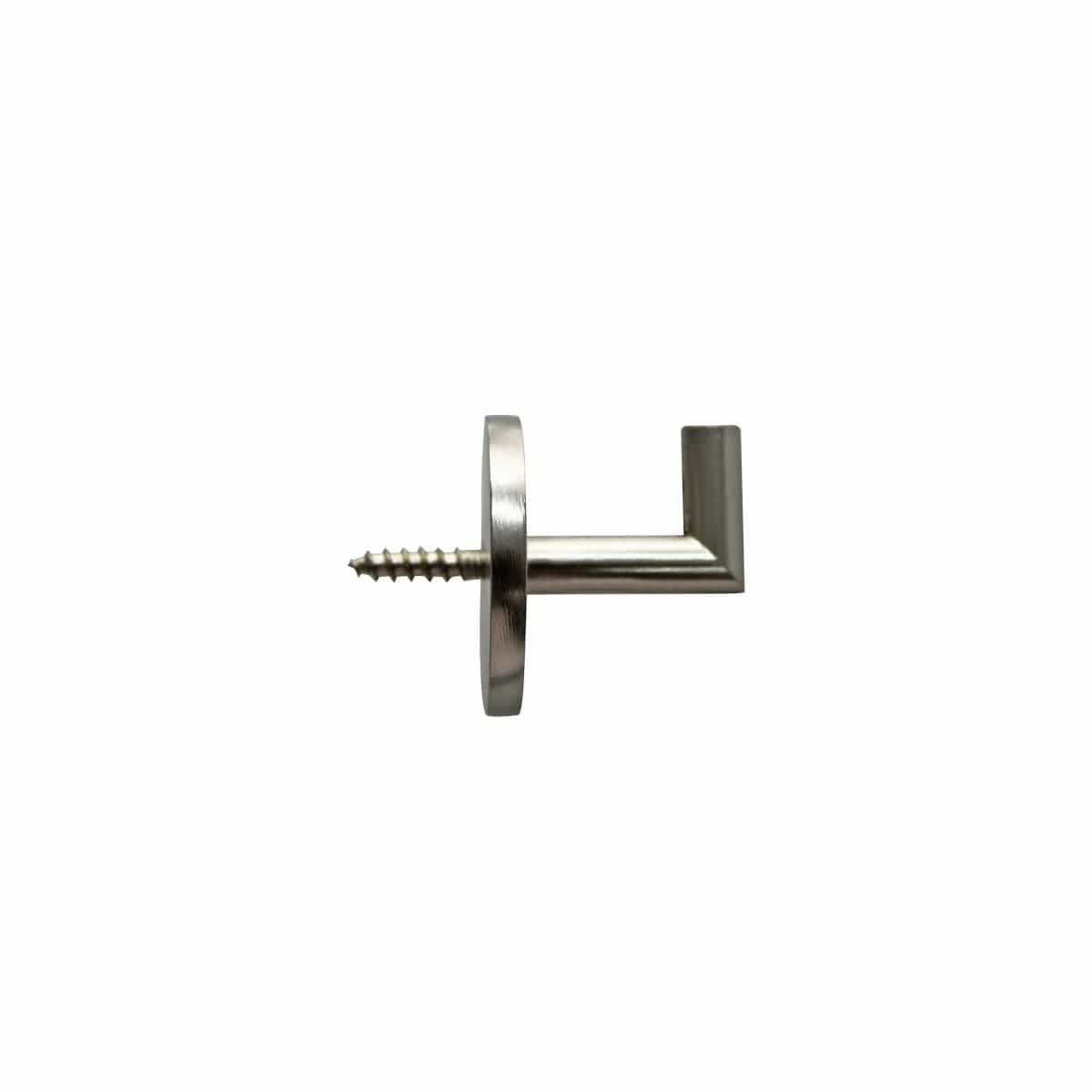Bricocenter 2 KALI METAL NICKEL D20 CURTAIN HOOKS