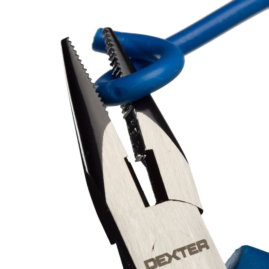Bricocenter DEXTER MINI SEMI ROUND NOSE PLIERS 128MM CHROME VANADIUM