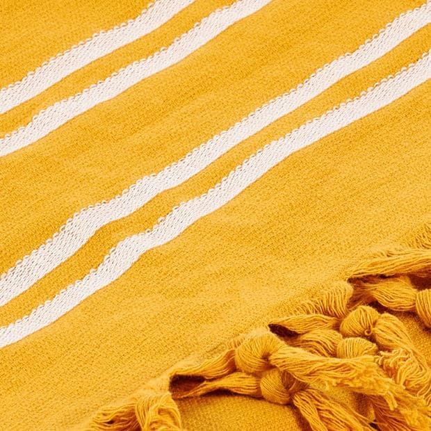 PLAYA Beach towel ocher W 145 x L 180 cm - best price from Maltashopper.com CS672539