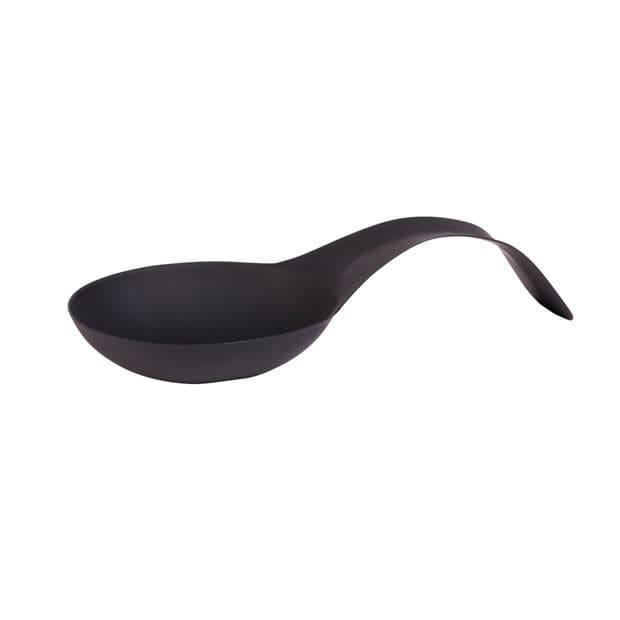 BLACK Black spoon holder H 6 x W 11 x L 22 cm