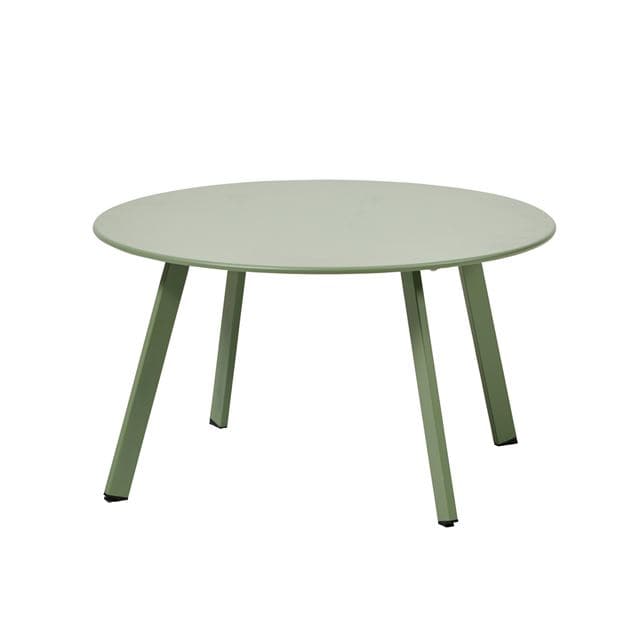 Casa NURIO Green lounge table H 40 cm - Ø 70 cm