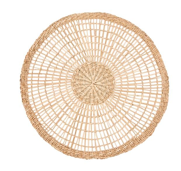 BALI Natural placematØ 38 cm - best price from Maltashopper.com CS630441