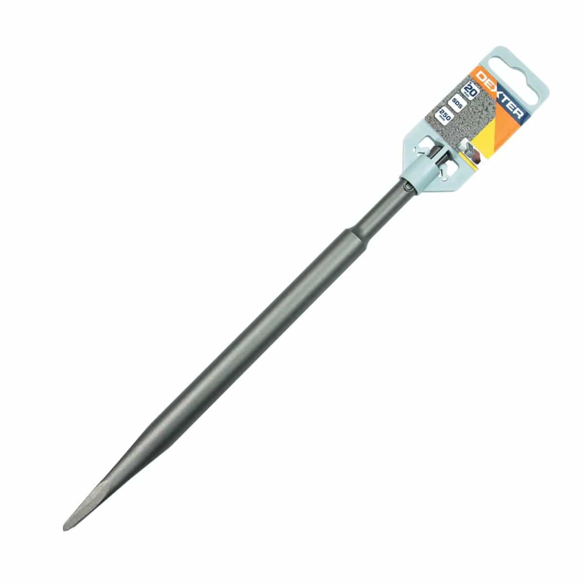 Bricocenter DEXTER CONCRETE FLAT CHISEL SIZE 20X250MM, SDS CONNECTION