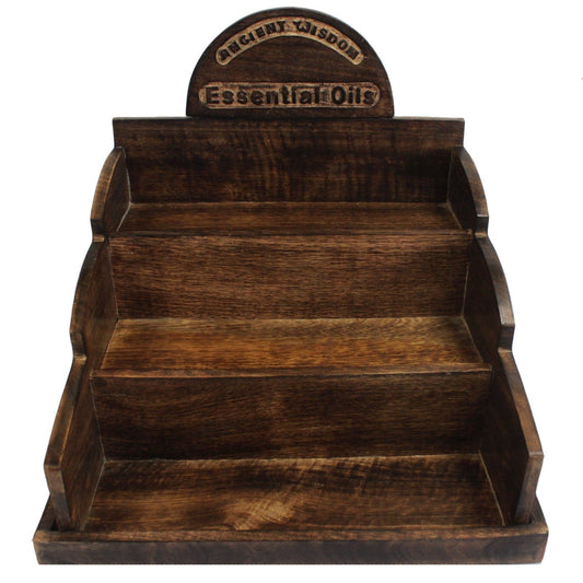 Essential/Fragrance Oil Mango Wood Stand - best price from Maltashopper.com RDS-118M