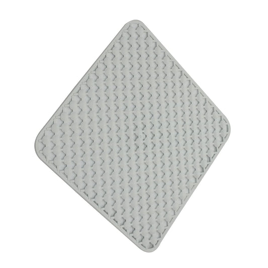 GEOMAG NON-SLIP SHOWER MAT W 53 D 53 CM RUBBER WHITE - best price from Maltashopper.com BR430440380