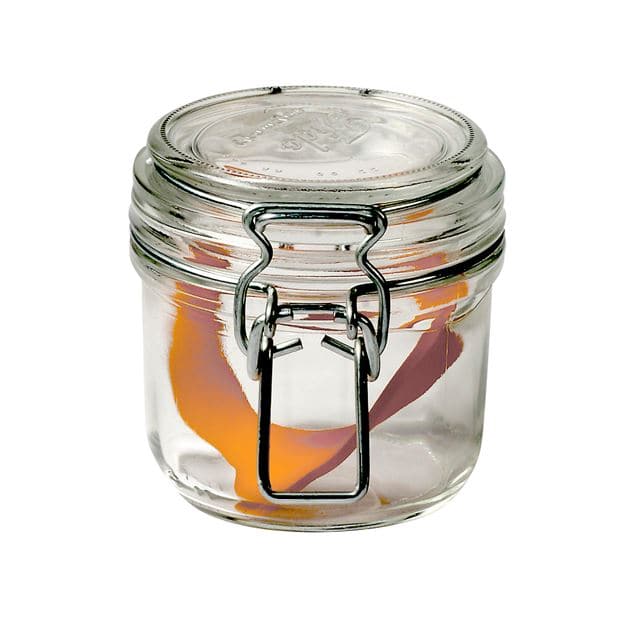 Casa TERRINES Transparent airtight jar 0.20 L, H 8,4 cm - Ø 8,3 cm
