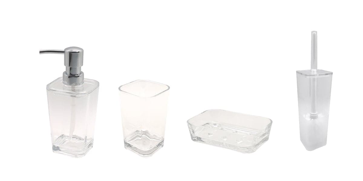 SENSEA CLAIRE DISPENSER TRANSPARENT PLASTIC - best price from Maltashopper.com BR430460932