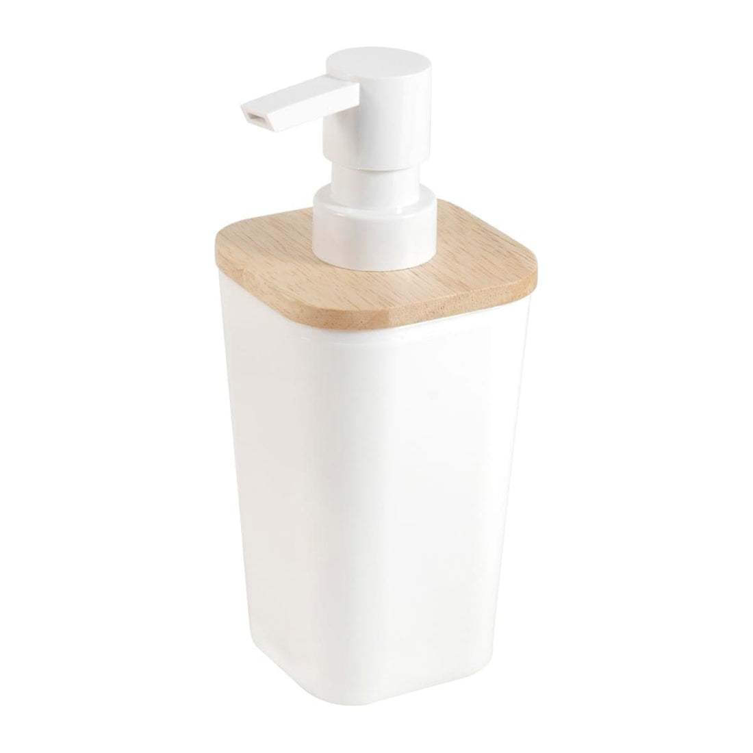 SCANDI SENSEA COUNTERTOP SOAP DISPENSER WHITE PLASTIC WOOD - best price from Maltashopper.com BR430003872