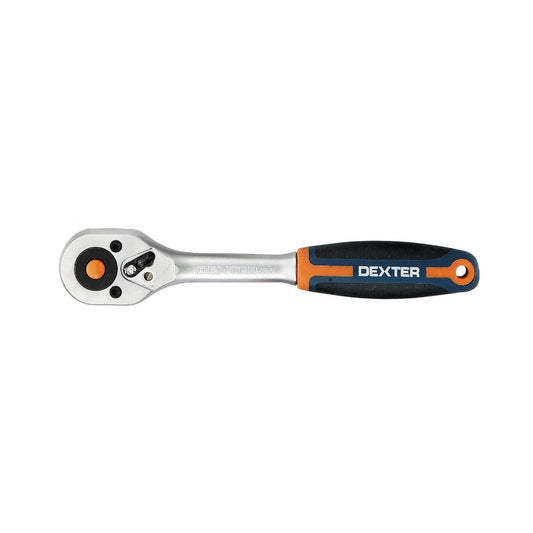 DEXTER 3/8 INCH 200 MM CHROME VANADIUM RATCHET - best price from Maltashopper.com BR400240289