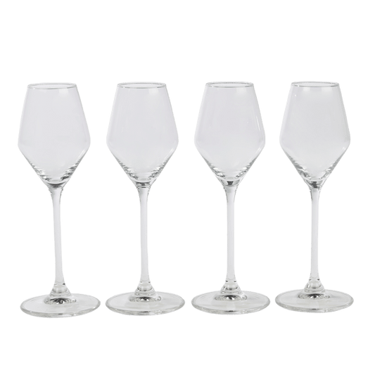 AFTER DINNER Port glass set of 4 transparent - best price from Maltashopper.com CS687071