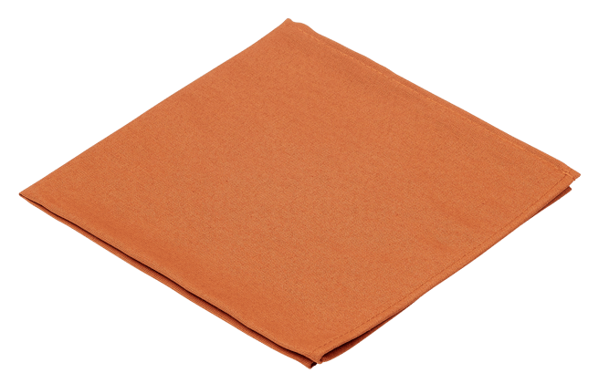 UNILINE Brown napkin W 43 x L 43 cm - best price from Maltashopper.com CS675297