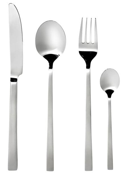 Casa LUGANO Cutlery 16 pieces silver-plated,