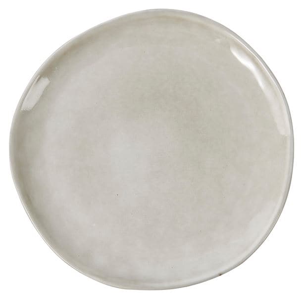 EARTH MARL Flat plate creamØ 28 cm - best price from Maltashopper.com CS629951