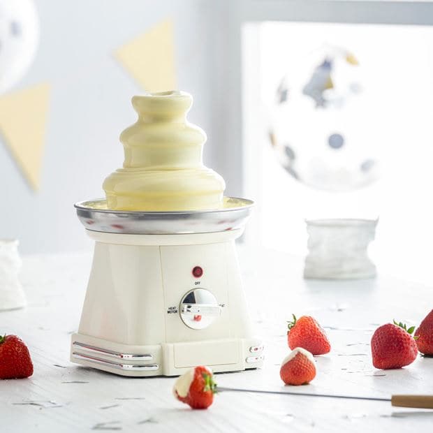 RETRO FUN White chocolate fountain H 25 cm - Ø 15 cm - best price from Maltashopper.com CS635089