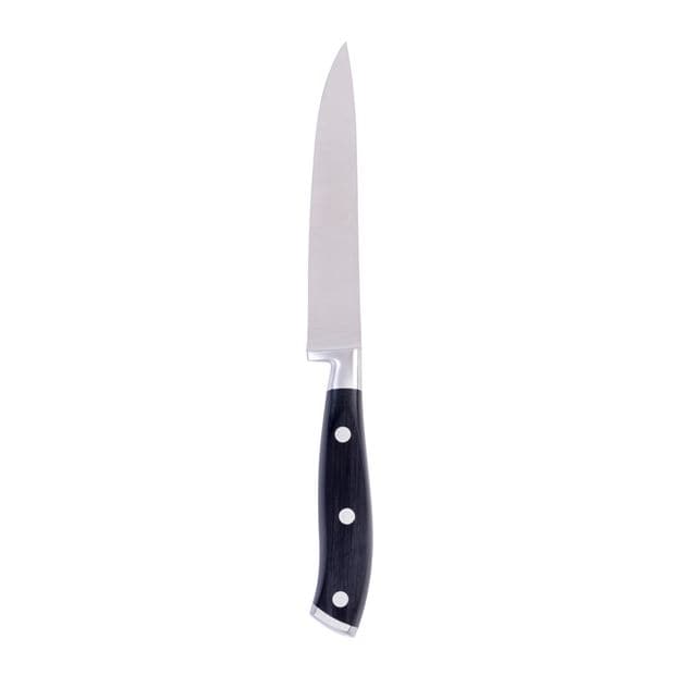 JULIENNE Black universal knife W 2 x L 23 cm - best price from Maltashopper.com CS593236