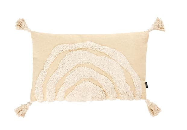 MONARC Antique white cushion W 30 x L 50 cm - best price from Maltashopper.com CS664566