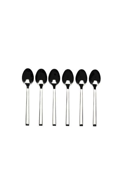 FINE Silver plated appetizer spoons set of 6L 11 cm - best price from Maltashopper.com CS570353