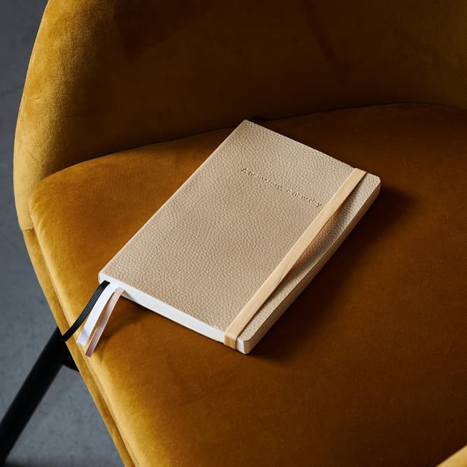 STORY Notebook, gold-plated
