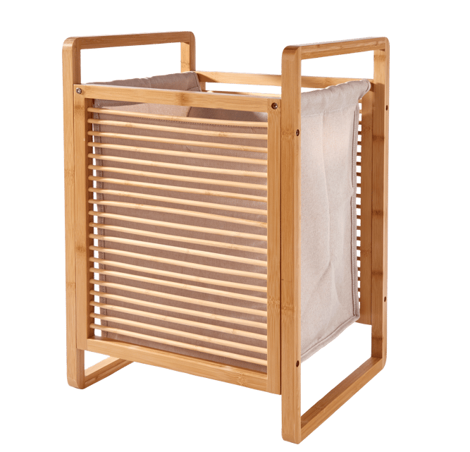 Casa LINOLUX BAMBOO LAUNDRY BASKET