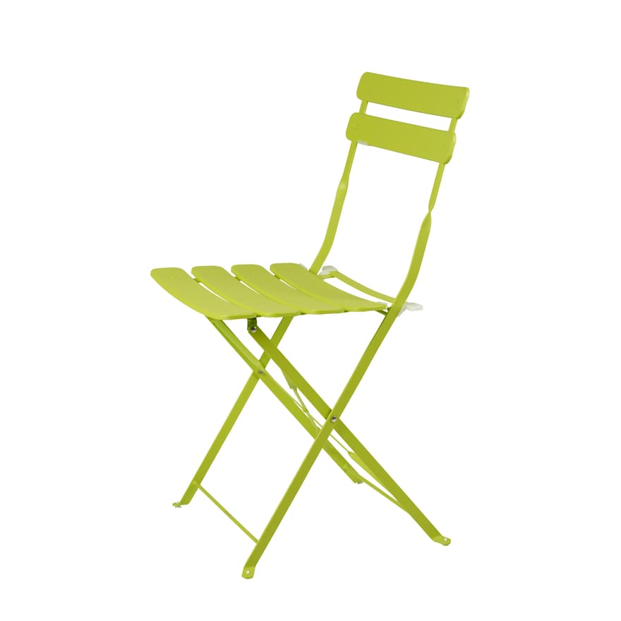 Casa IMPERIAL Lime round bistro set