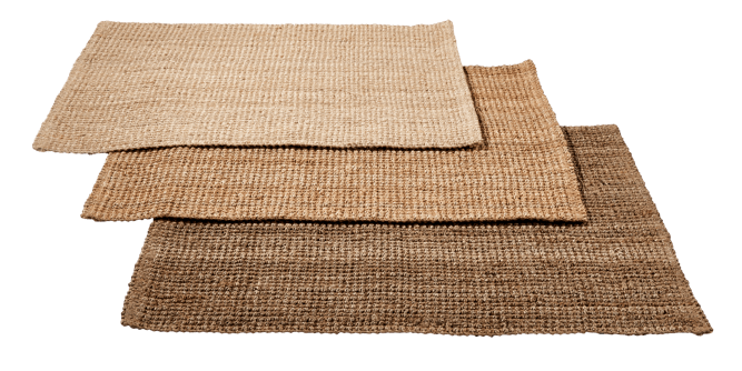 Casa AYO Carpet 3 colours natural, light brown, dark brown