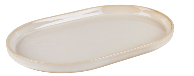 MINERAL MARBLE White plate - best price from Maltashopper.com CS681779