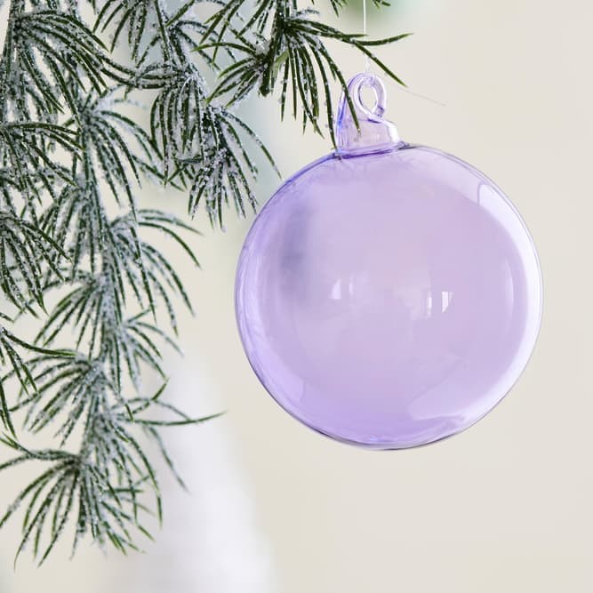 Casa LILAC Purple Christmas ballØ 8 cm