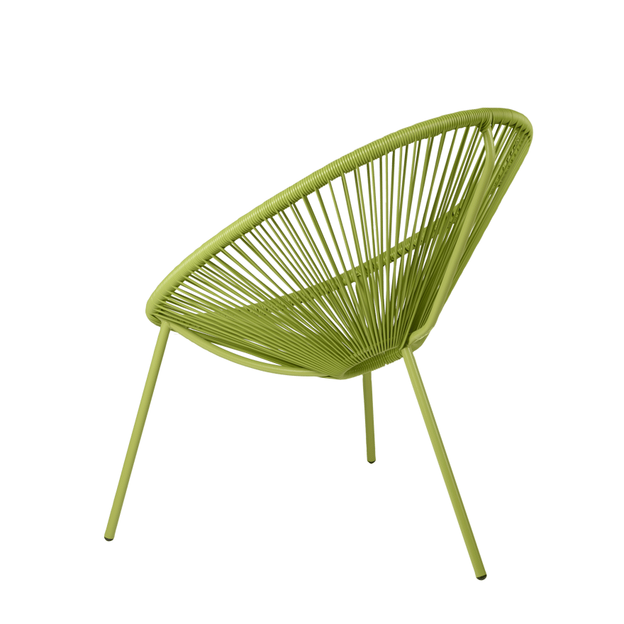 Casa ACAPULCO LOUNGE CHAIR LIME