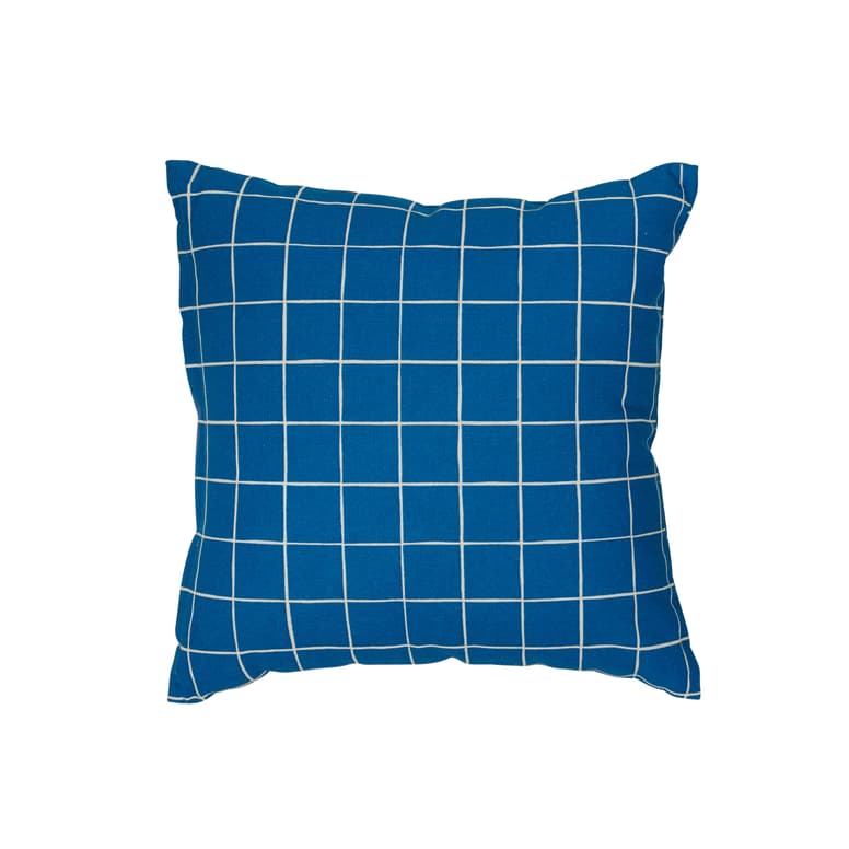 GRADE Blue cushion, W 30 x L 30 cm