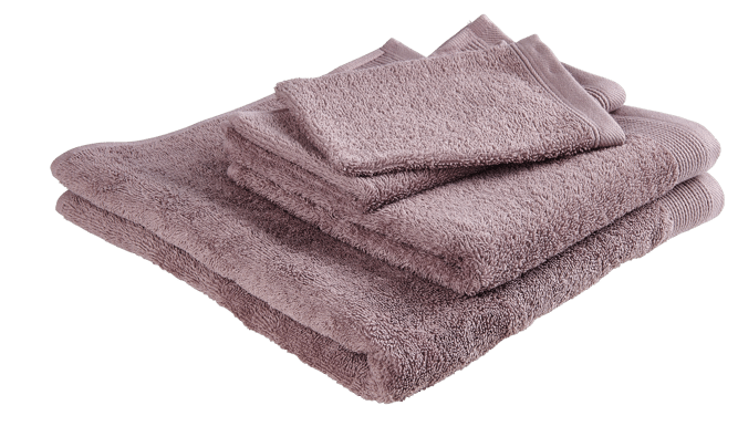 RECYCLE Purple guest towel - best price from Maltashopper.com CS683151