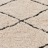 IDRIS White carpet - best price from Maltashopper.com CS685832