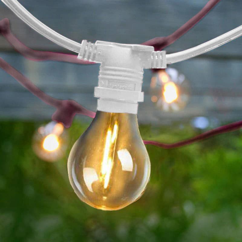 ALLEGRA LIGHT GARLAND WHITE 8MT 10XE27 IP44