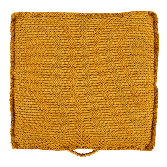 CESAR Mattress cushion yellow H 8 x W 50 x L 50 cm