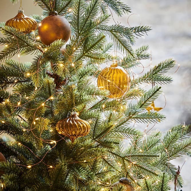 Casa LAU Brown Christmas bauble, Ø 8 cm