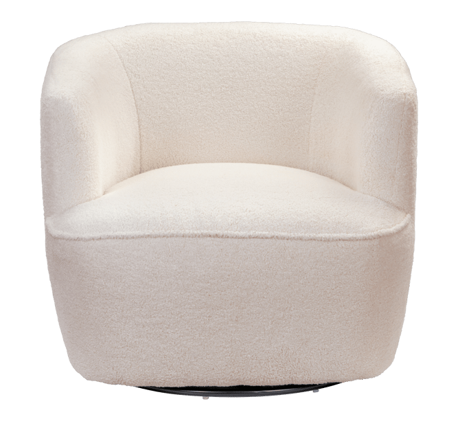 HARVEY White armchair