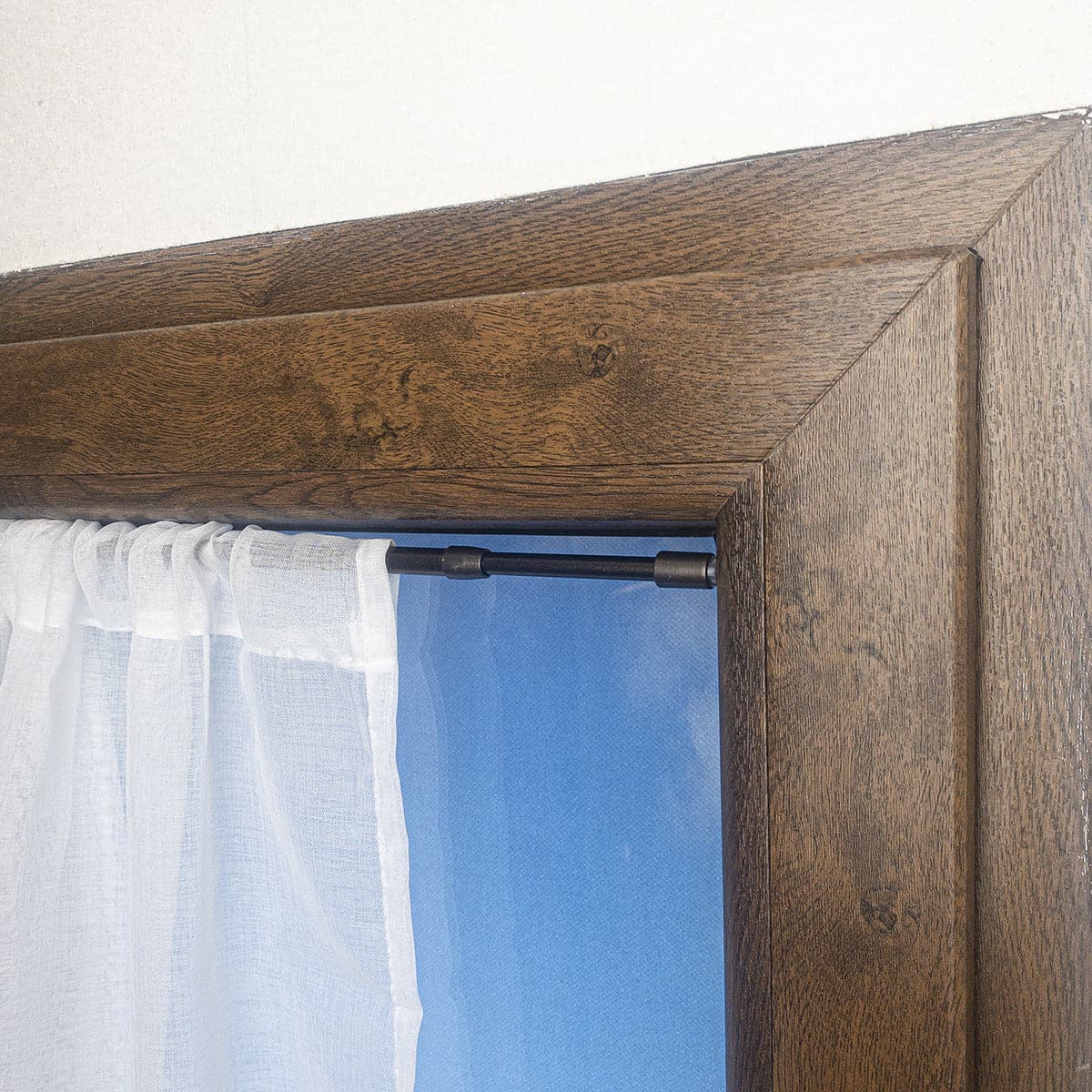 DALIA CURTAIN ROD EXTENSIBLE PRESSURE 50/80 BRONZE Best Price at