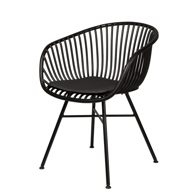 LOIC Black Chair - best price from Maltashopper.com CS690830