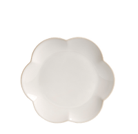 DAHLIA FLOWER White plate - best price from Maltashopper.com CS679595